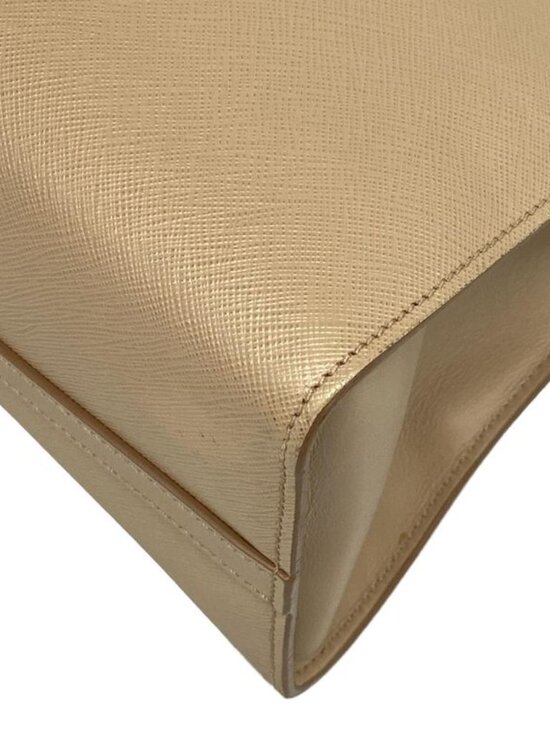 Prada Tote Paradigm Beige Leather - Picture 6 of 15